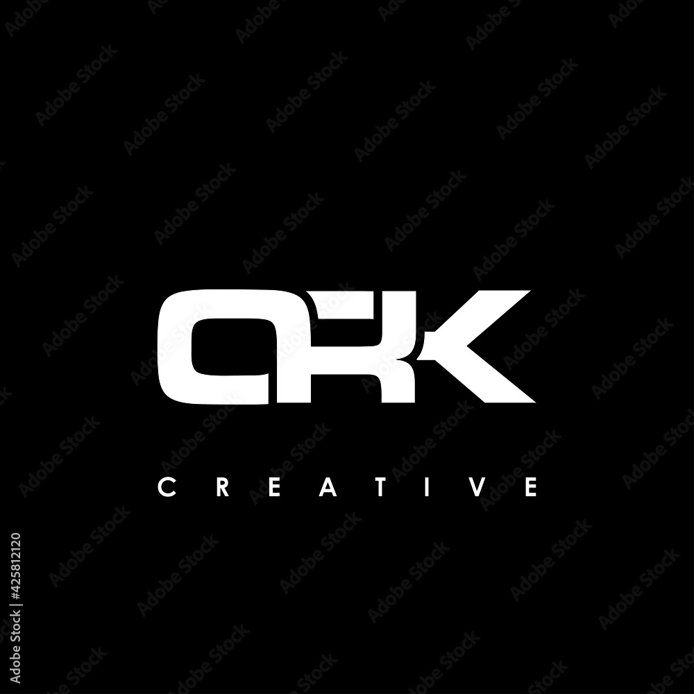 ORK Letter Initial Logo Design Template Vector Illustration ORK Letter Initial Logo Design Template Vector Illustration
