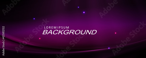 Abstract design with a gradient of purple hue, imitation of fabric folds