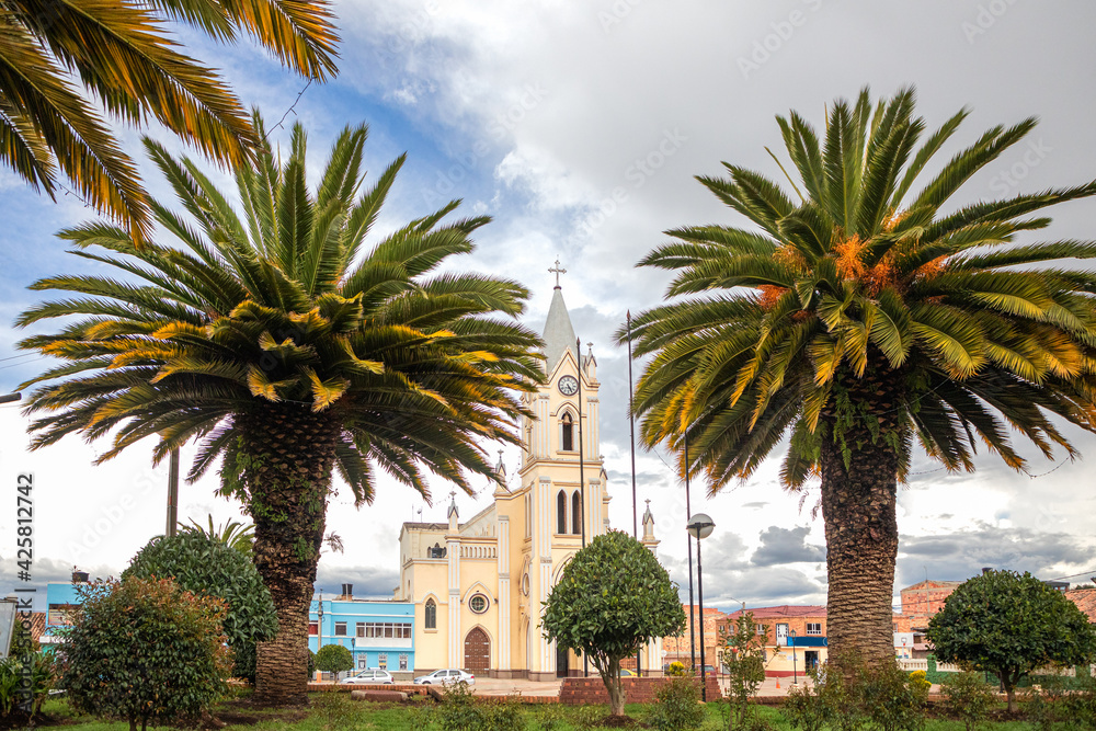Iglesia de Santa Barbara, Combita