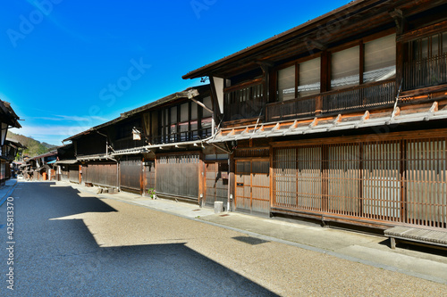 中山道　奈良井宿の町並み © butterfly0124