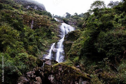 Thac Bac waterfall in the north of Vietnam in Sapa