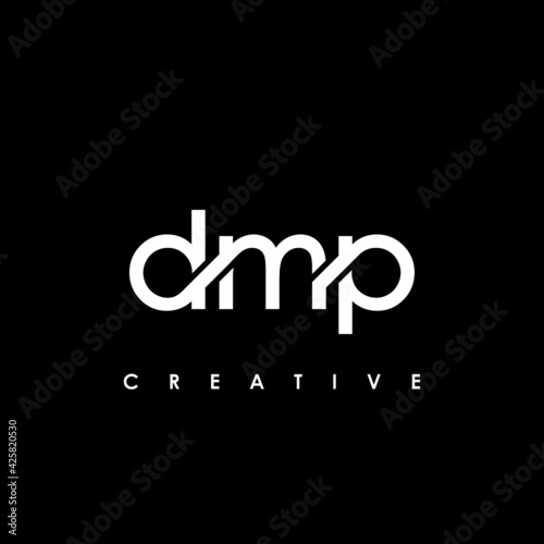 DMP Letter Initial Logo Design Template Vector Illustration photo