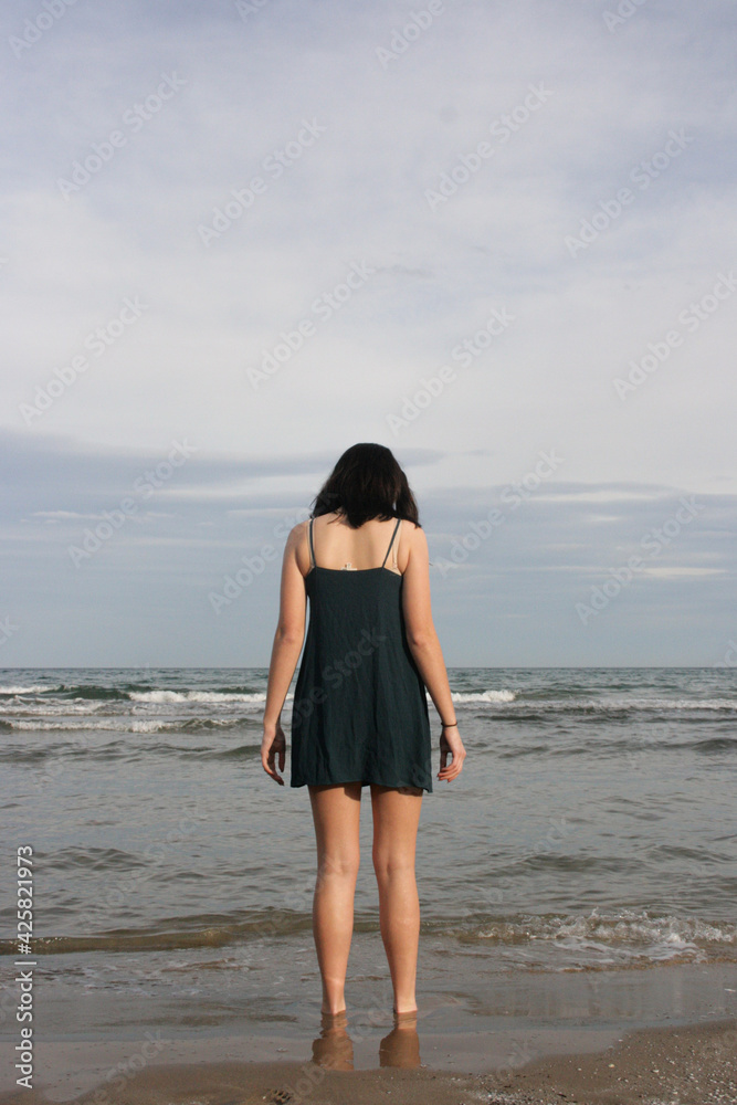 Girl on the beach Girl on the beach