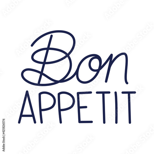 bon appetit letters