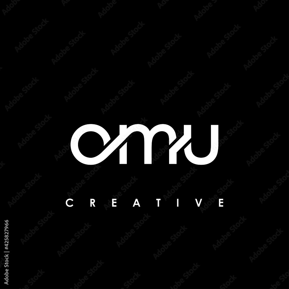 OMU Letter Initial Logo Design Template Vector Illustration OMU Letter Initial Logo Design Template Vector Illustration