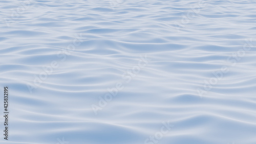 Winter snow hills landscape. snowdrift background of winter decoration. Snowy mountains frozen hills texture . White water