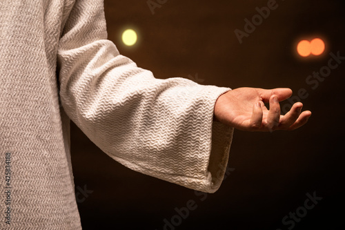 Tableau sur toile Jesus Christ praying at night
