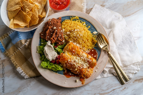 Mexican Enchiladas Dinner photo