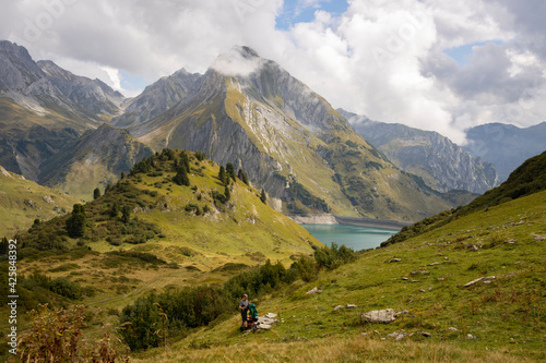 Wanderung am Spullersee - Arlberg photo