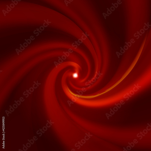 Red abstract waves, vortex background