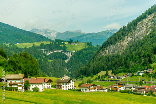 Tyrol village in Austria.
