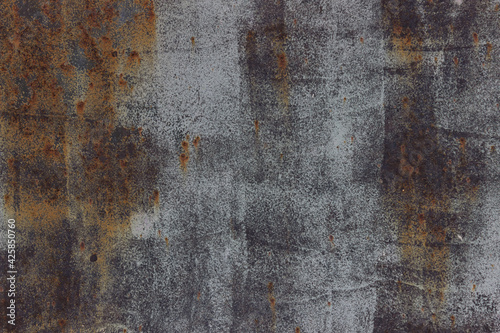Rusty metall wall
