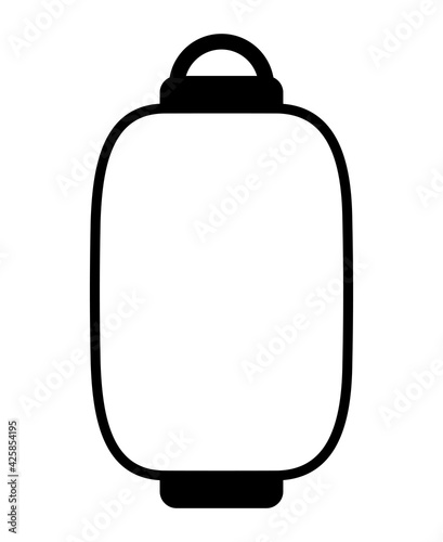 提灯（モノクロ）