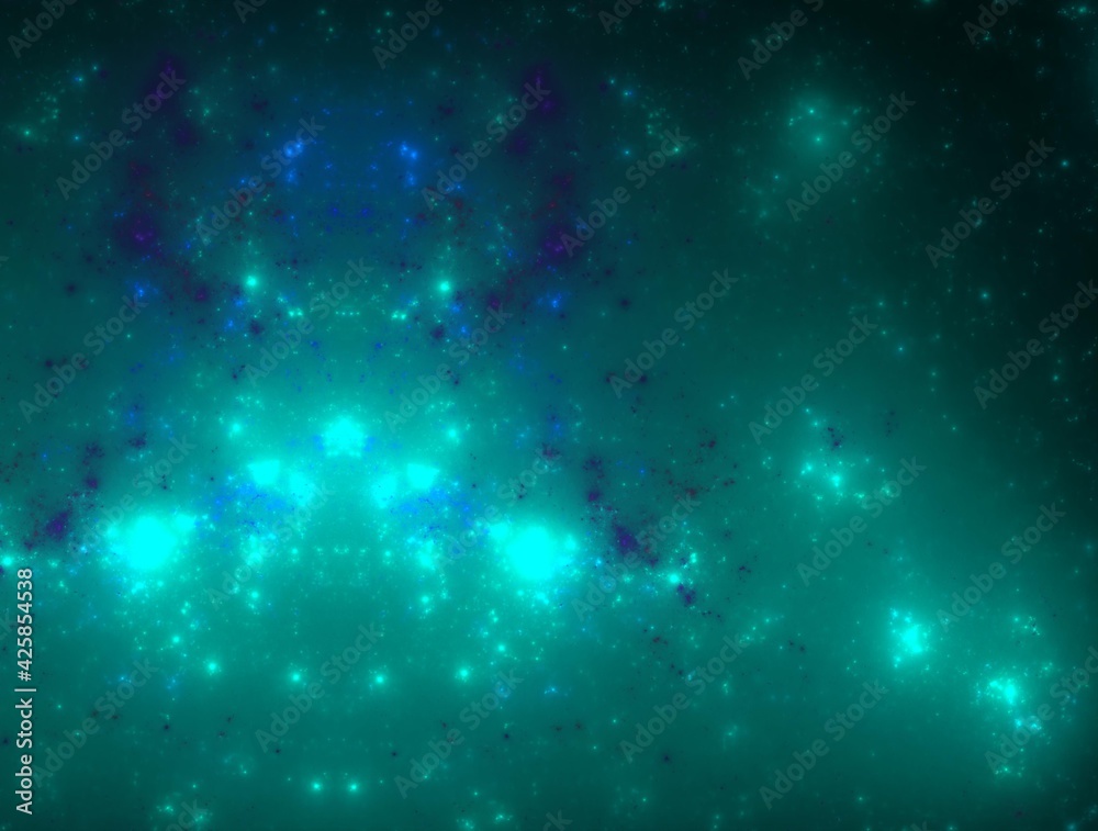 Obraz premium Imaginatory fractal background generated Image