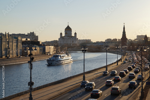 Photography cathedral in moscow
