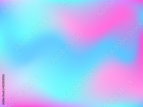 Holographic background. Bright, smooth mesh with a blurry futuristic pattern.