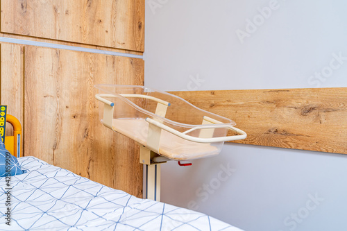Εκτύπωση καμβά New modern interior with baby cot in hospital