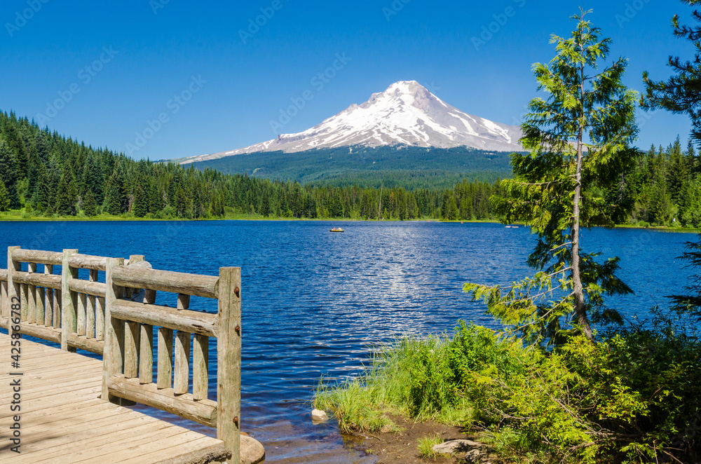 Majestic mountain lake in Canada. Majestic mountain lake in Canada.