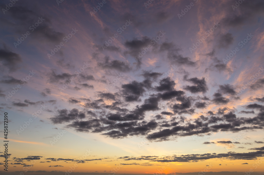 cloudy sky at sunset and gray cloud texture cloudy sky at sunset and gray cloud texture