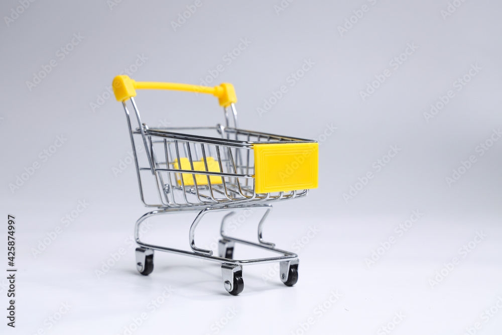 shopping cart full of money shopping cart full of money