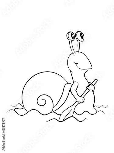 Schnecke lustig freude 
