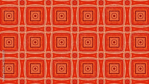 Multicolor Geometric Shapes Pattern in Retro, Animated vintage abstract background
