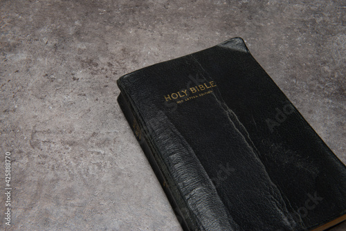bible on the table