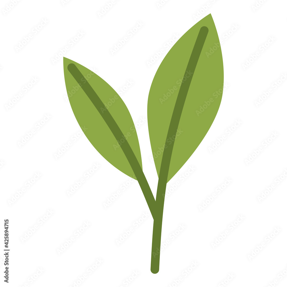 green leaves icon green leaves icon