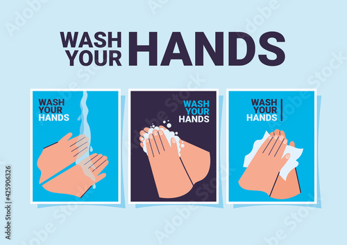 clean hands illustrations