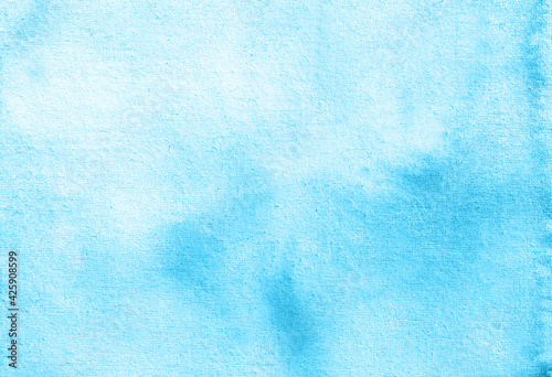 Wallpaper Mural Abstract pastel watercolor hand painted background texture. aquarelle abstract emerald backdrop. horizontal template Torontodigital.ca