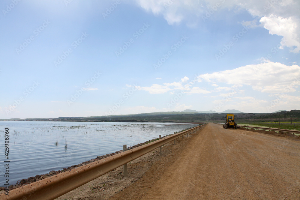 bridge over the lake