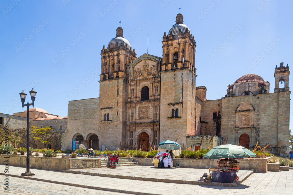 Obraz premium Oaxaca-México, iglesia de Santo Domingo de Guzman