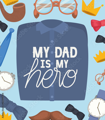 fathers day lettering
