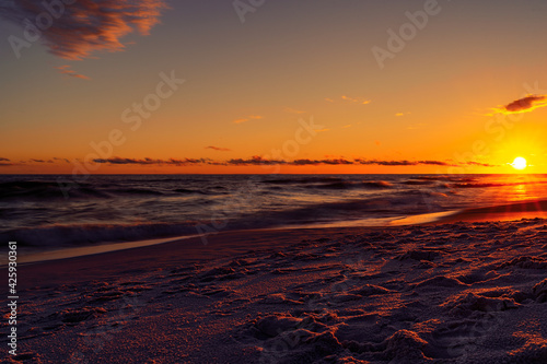 Sunset over the Gulf