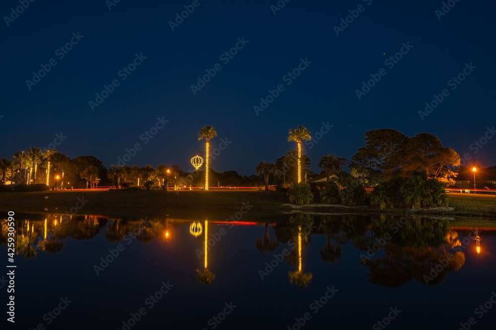 Naklejka premium Sandestin Night View