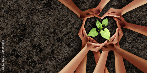 Canvas-taulu Earth Day Love