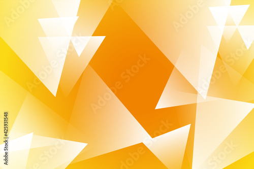 三角背景　abstract tryangle on light orange background	