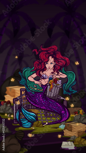 Trash Mermaid 3