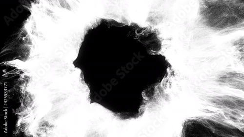 Wallpaper Mural Particle  effect  warpgate animation Torontodigital.ca