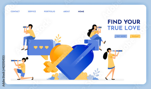 dating chat app to find love matches. 3d sex education symbol of venus, mars, genders, hearts. comment and talk to find a life partner. Illustrations for landing pages, web, website, posters, ui ux