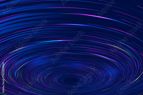 Color spiral line vortex internet technology sense background 