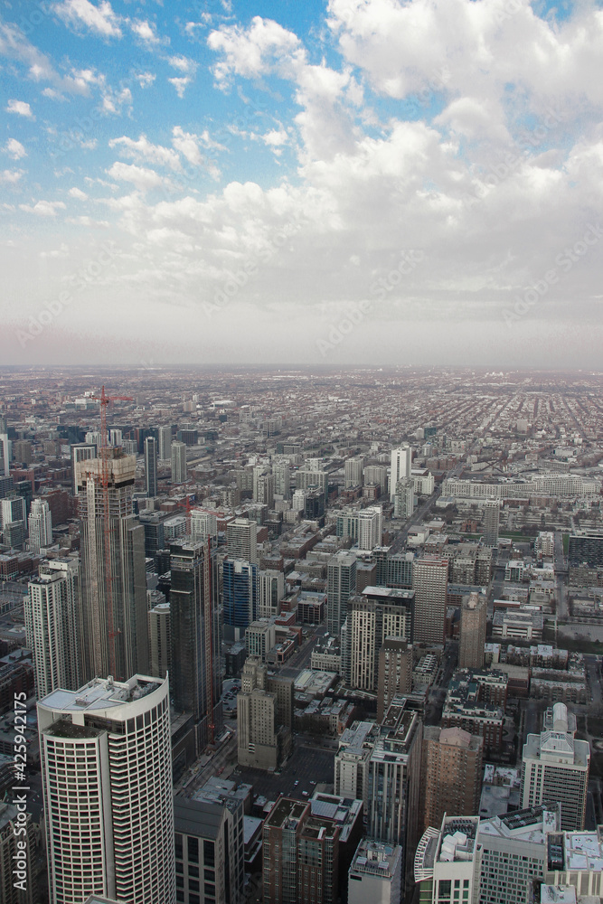 Chicago from above