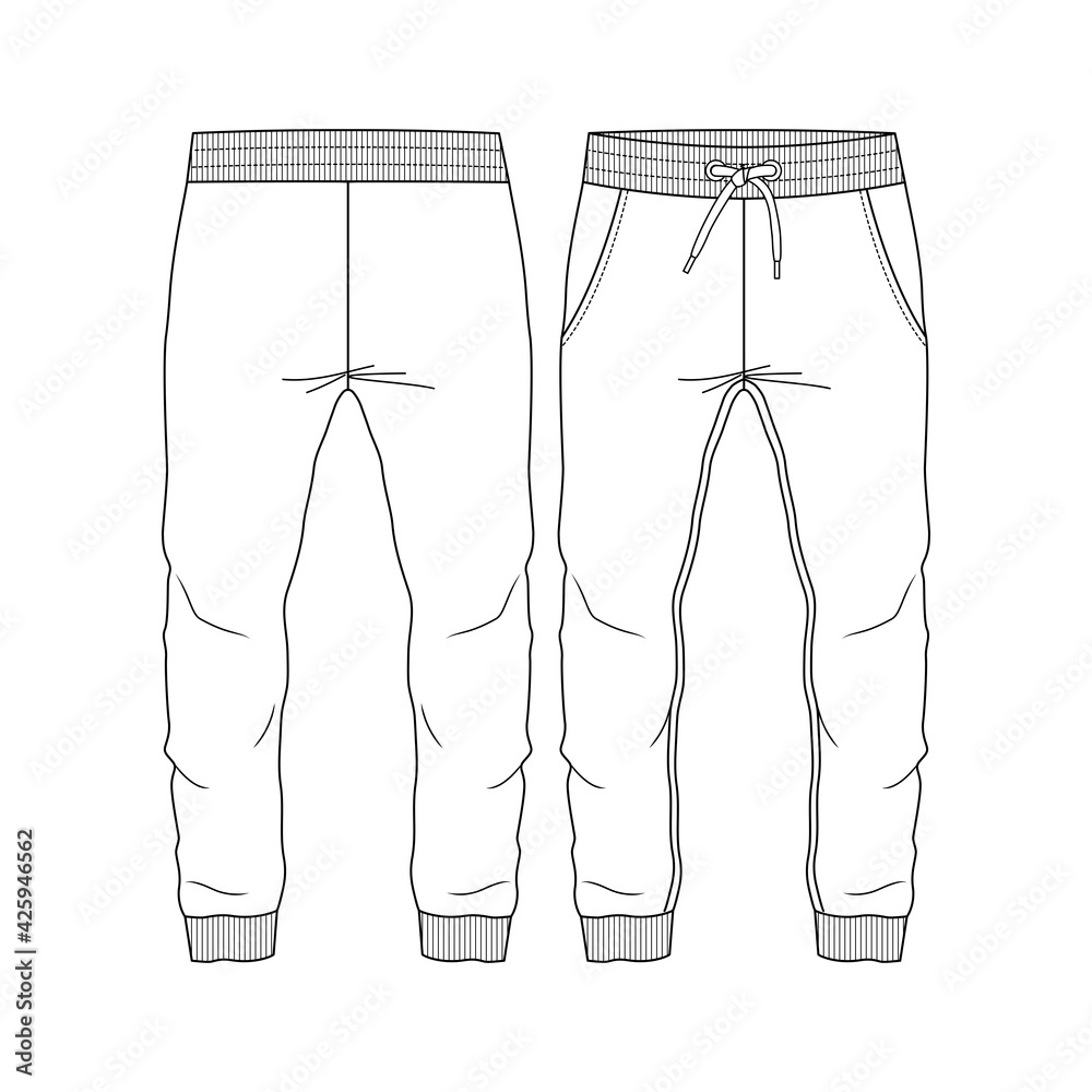 Kids Boys Sweat Pant Jogger Style 