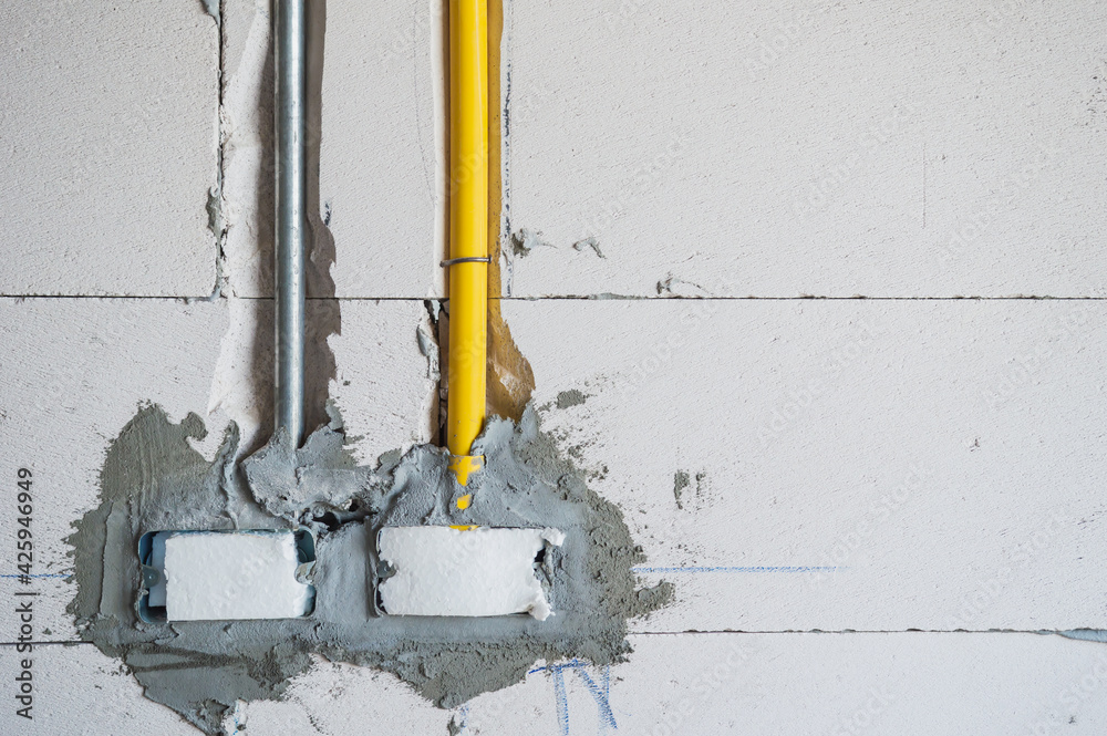 Power steel boxes and electrical metal conduit for cable or network