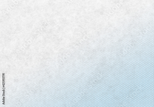 背景_バック_テクスチャ_和紙_223_白青