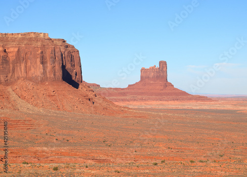 Stagecoach Butte at Monument Valley  Arizona