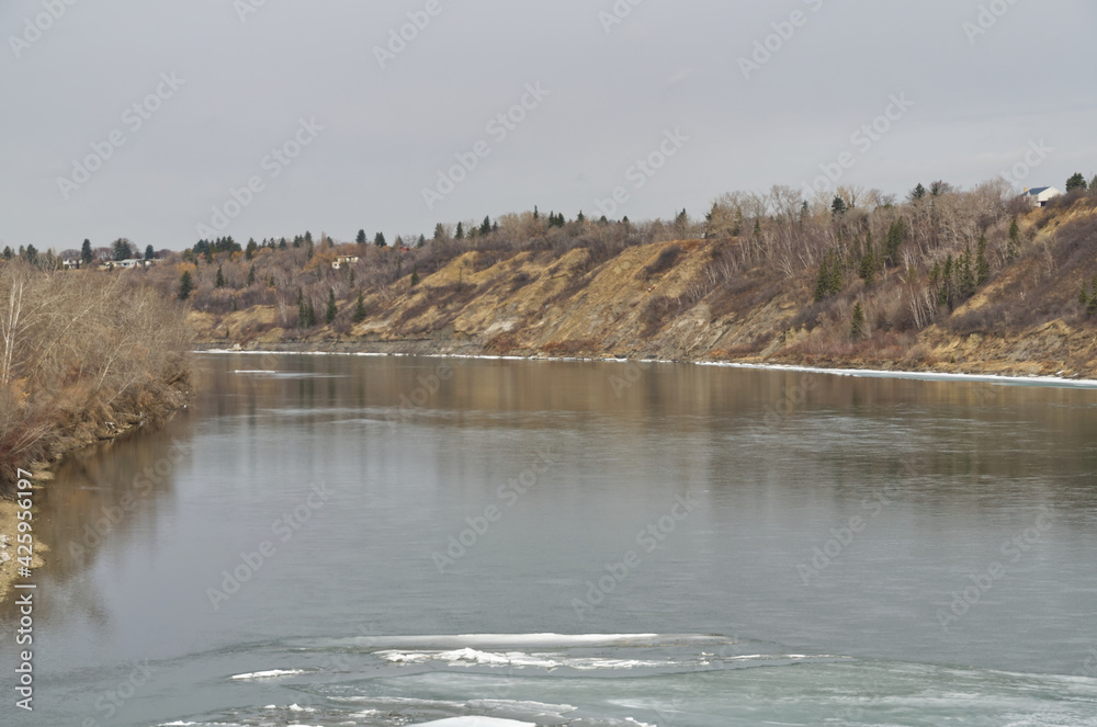 Early Spring on the North Saskatchewan River