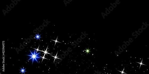 Very beautiful particle style photos