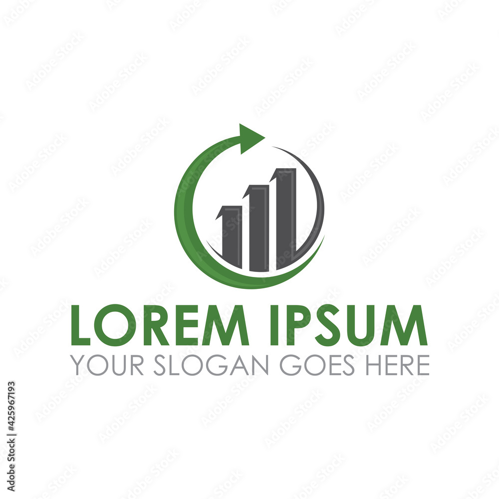 growth chart vector , finance logo growth chart vector , finance logo