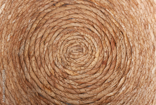 the texture of a wicker basket